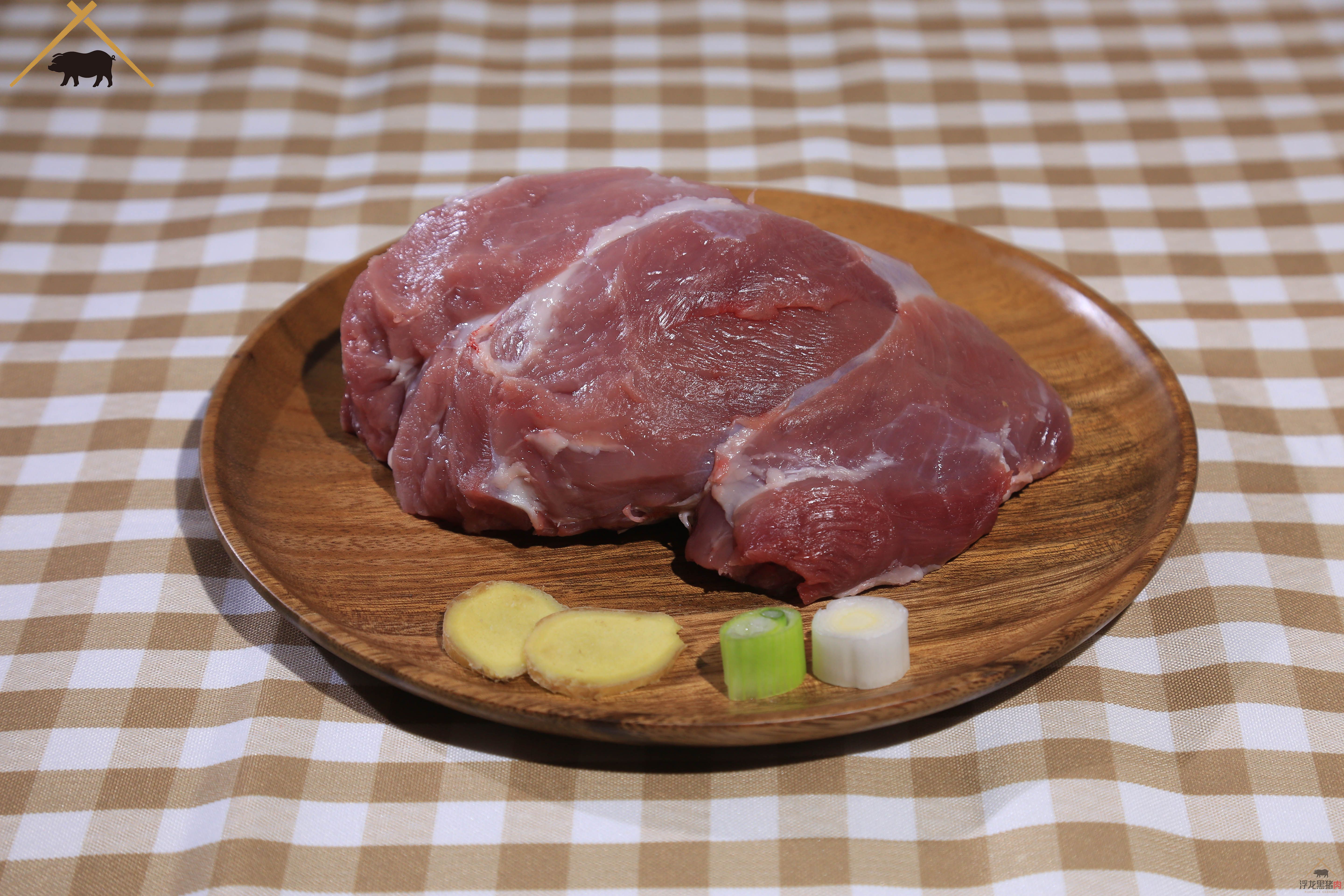 精瘦肉 生态黑猪肉(图6)